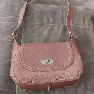 Hand made high quality basketball leather hand bag